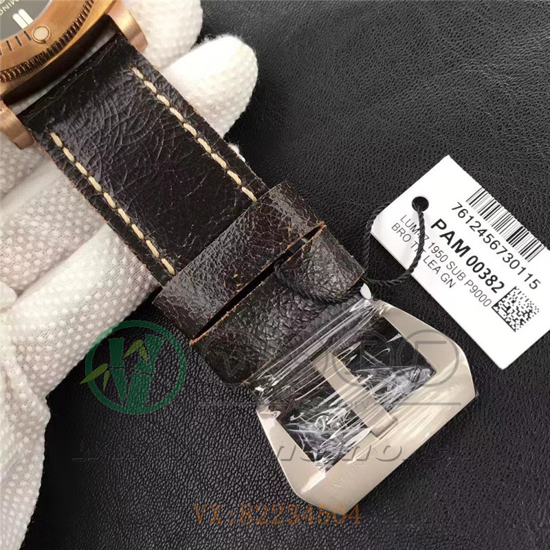 SBF廠(VS廠)沛納海pam382對比正品如何(SBF廠沛納海382有破綻嗎)